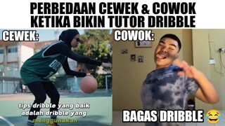 Cowok Ketika Dribble Basket...💀