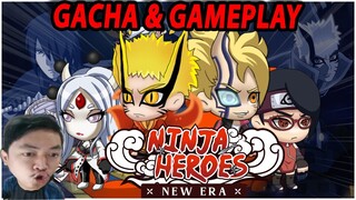 🔥🔥AKHIRNYA RILIS!! NINJA HEROES NEW ERA [GACHA & GAMEPLAY] GAME NARUTO TERBAIK!!