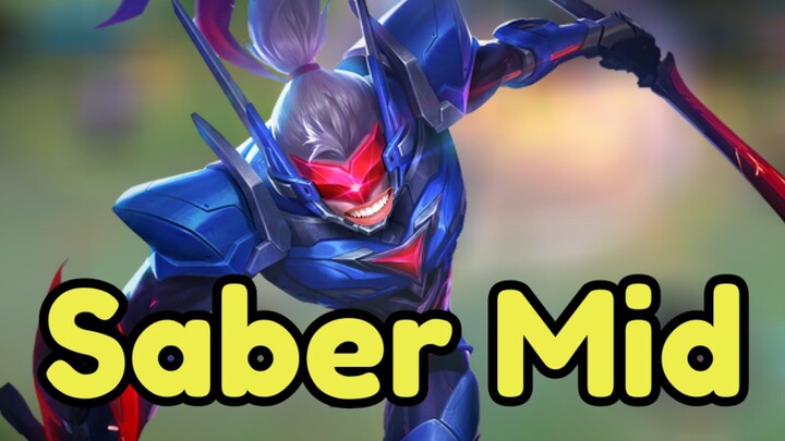 Pakai Saber di Mid | Mobile Legends