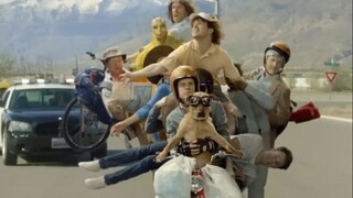 You never know how many people a motorcycle can carry.