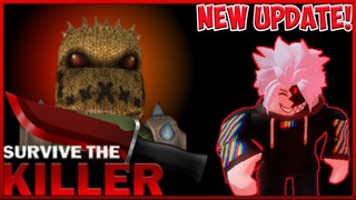 MENCOBA KILLER BURLAP BRUTE | SURVIVE THE KILLER | ROBLOX INDONESIA