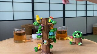[Pocket Maple] Pokémon Food and Toy Unboxing Rement Elf Pokémon Stump Series First Episode