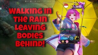 Walking in the Rain, Leaving Bodies Behind!