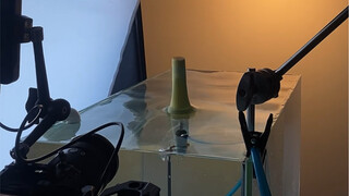 อุปกรณ์สุดมหัศจรรย์ สามารถถ่ายภาพให้ดูเหมือนลอยขึ้นมาจากน้ำได้ #การถ่ายภาพผลิตภัณฑ์ #เบื้องหลังการถ่