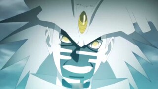 It is said that Urashiki in this form can punch Naruto and kick Sasuke. Is it true?