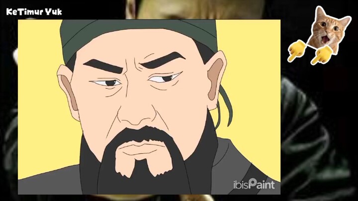 Drawing Guan Yu Dari Film Red Cliff (2008), Tapi Pas Selesai Kok Jadi Begini??