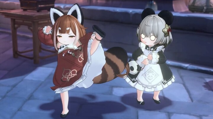 “Makhluk kecil ini kenapa semeriah ini!”