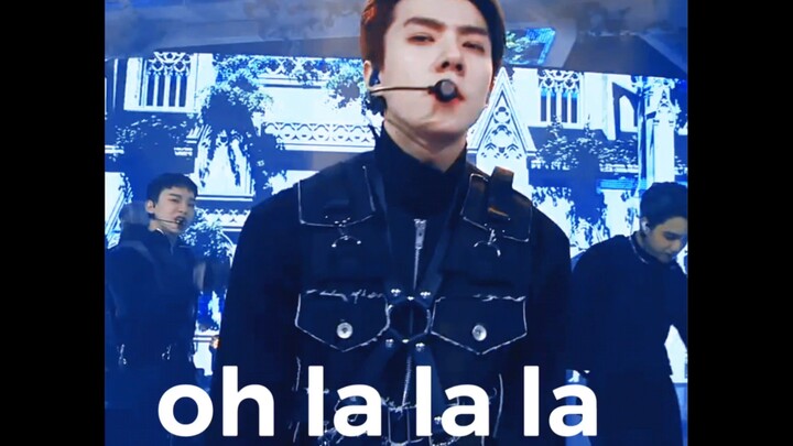 Giọng rap non nớt như sữa của Sehun trong Ohlalala đúng là khiến tôi chết mất thôi, aaaaa!