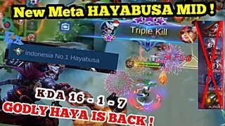 New Meta Hayabusa Mid ! Stenly Hayabusa Gameplay !