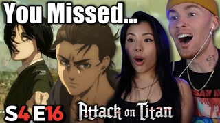 Now You Messed Up! 🤣 | Attack on Titan Reaction S4 Ep 16