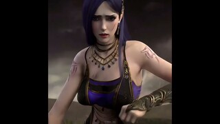 xiao yan saved commander yue mei of the snake clan | xiao yan meets old dangerous snake girl enemie