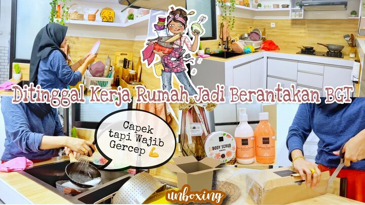 Pulang Kerja Gercep Bersih Bersih Rumah 🌻 Beresin Rumah Gak Kenal Capek & Waktu 🌻 Kesibukan IRT