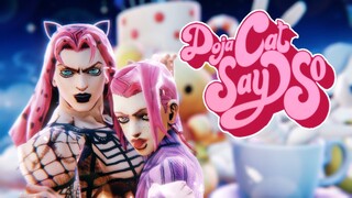 [JOJO MMD] diavolo and doppio being kawaii