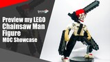 Preview my LEGO Chainsaw Man Figure MOC | Somchai Ud