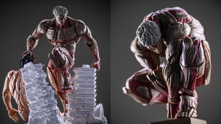 Strong muscle man! Kaiyodo's amazing Yamaguchi-style Attack on Titan Armored Titan Reiner Armored Ti