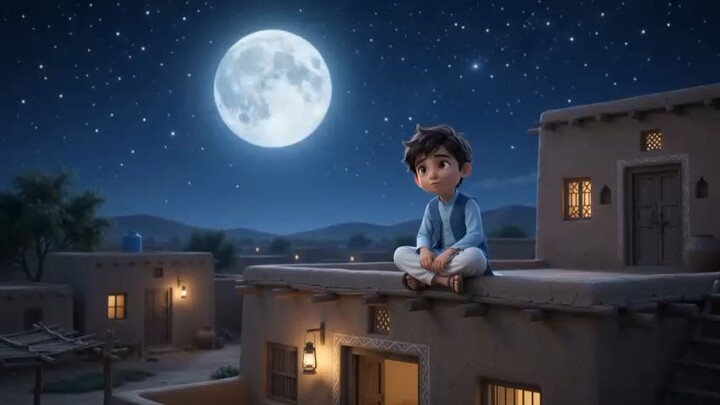 cartoon moon
