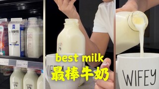 Accidentally discovered the world's best milk (screaming 💥💥💥