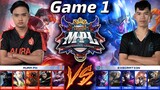 EXE vs AURA [Game 1 best of 3] | MPL-PH S7 Week 7 Day 3 | MLBB