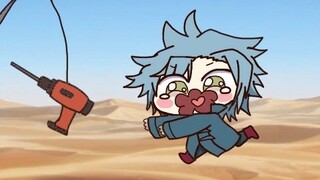 [Sand Sculpture Handwriting] Anuito, whose crime tools were confiscated