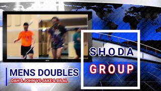 HIGHLIGHTS GAME BADMINTON MENS DOUBLES  DAH & JOHN VS JAKE AND BILAL