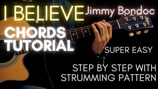 Jimmy Bondoc - I Believe Chords (Guitar Tutorial) for Acoustic Cover