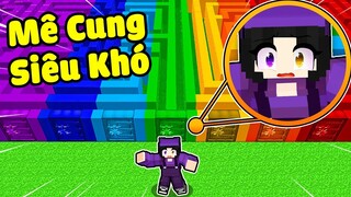 Noob Ruby Thử Thách 24h Thoát Khỏi MÊ CUNG SIÊU KHÓ Trong Minecarft !?