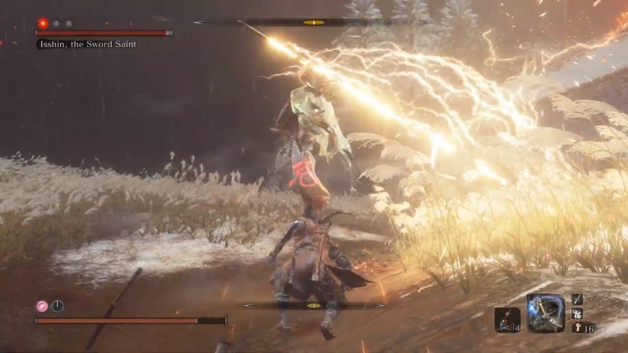 Sekiro: Sword Saint Isshin Bossfight (True Final Boss) - Đả bại trùm cuối  Sekiro - Bilibili