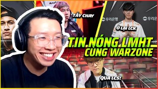 UPDATE LMHT 24/7 : CHOVY Ở LẠI LCK,  FPX BO BỊ CẤM TIỆT CỬA LPL , TYLER1 CHẾ GAME RÁC,NEYMAR 10 TỈ !