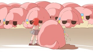 Gambar langka Kita menjinakkan Porchi-chan.