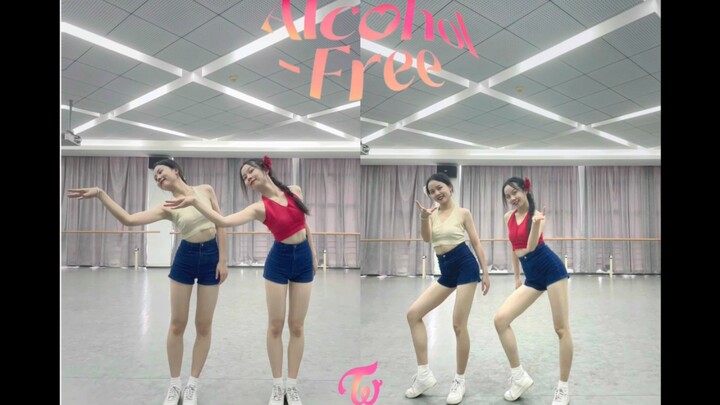 【JessieZoey】رقصت الأختان التوأم لفرقة TWICE أغنية "Alcohol Free" بأكملها بعناية كبيرة