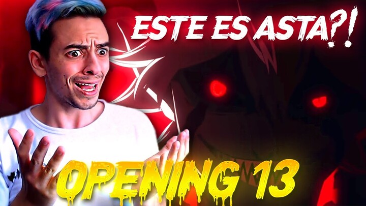 🍀 BLACK CLOVER OPENING 13 🍀 SPOILERS con musica de fondo! | Reacción Argentino