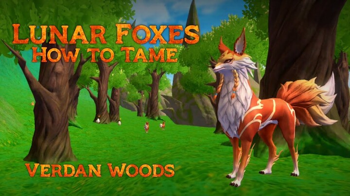 How to Tame Lunar Fox Mount | Baby Lunar Fox Battle Pet | Utopia:Origin