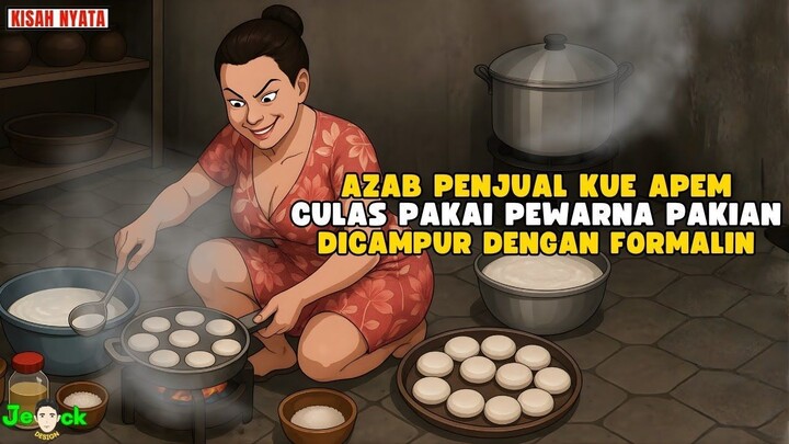 AZAB PENJUAL KUE APEM CULAS PAKAI PEWARNA PAKIAN DICAMPUR DENGAN FORMALIN