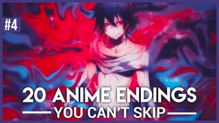 Anime Endings You Can't Skip #4 (20 Endings)