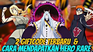 Cara dapat NINJA RARE SAGE & DEMON GRATIS & Redeem 2 GIFTCODE Terbaru - NINJA SHIPPUDEN