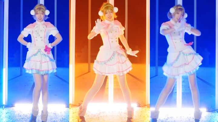 Ánh sáng tuyết màu ❄️ của Hua Yangqin ❄️ siêu giống với thực tế! 【Snow Halation】