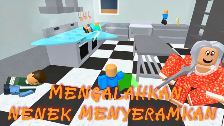 Game Roblox dikejar Nenek Galak