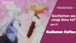 [Fandub Indo] Gochūmon wa usagi desu ka? : Kediaman Kaffu || eps 1