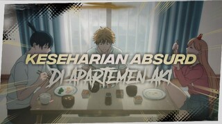 Keseharian Di Apartemen Aki | Chainsaw Man Fandub Indo