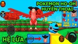Thu Phục Pokemon Ho-oh Huyền Thoại Chim Tòa Tháp - Minecraft Pixelmon Pokémon 3D Android Ios
