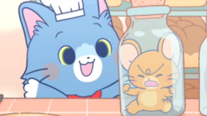 Japanese version of "Tom and Jerry" animated short film Episode 3