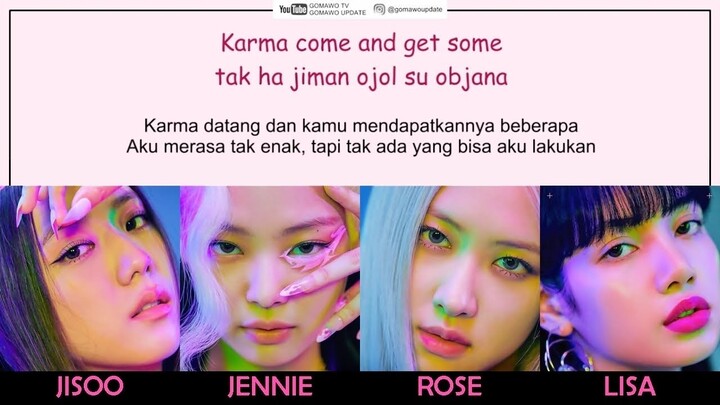 BLACKPINK - How You Like That EASY LYRICS/INDO SUB by GOMAWO