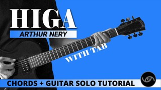 Higa - Arthur Nery Chords + Guitar Solo Tutorial (WITH TAB)