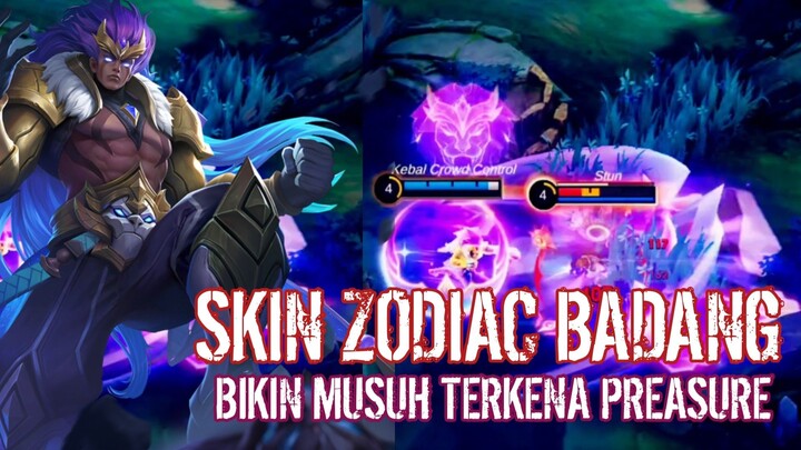 Badang lagi meta lagi nih! Langsung coba pakek skin Zodiac!!!