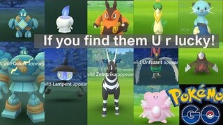 Do you find this rare Unova Pokemon in the wild? Golurk, Blissey, Lampent, Zebstrika and more!