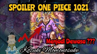 SPOILER ONE PIECE 1021 - GEMPAR !!! MOMO MENJADI DEWASA ?? | KEKUATAN IBLIS ROBIN | SPOILER OP 1021