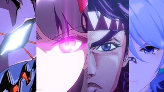 [Tứ đại kiếm sĩ] EVA× Honkai Impact 3×JOJO× Genshin Impact