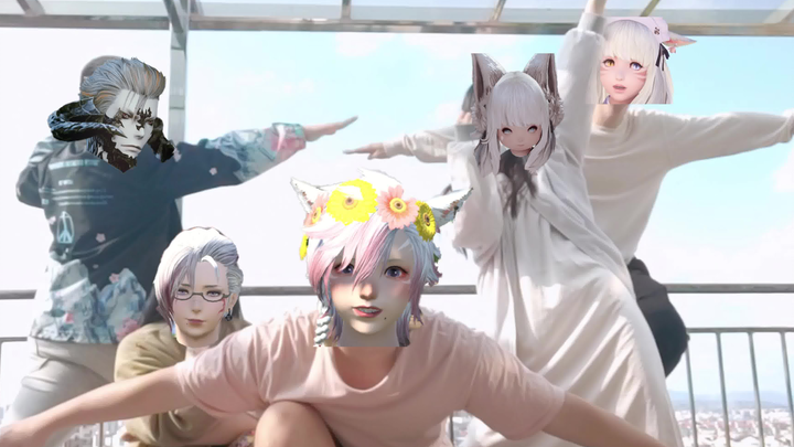 On the Level of Absurdity in FF14 Friend Group Gatherings (Early Preview That's Not Yet Edited)