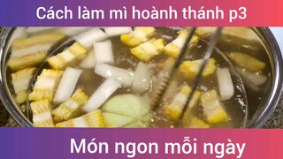 Làm mì hoành thánh p3