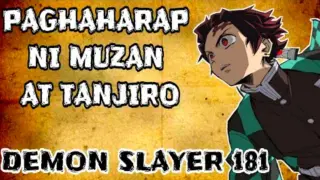 Ang paghaharap ni Muzan at Tanjiro - Demon slayer chapter 181 | kidd sensei tv